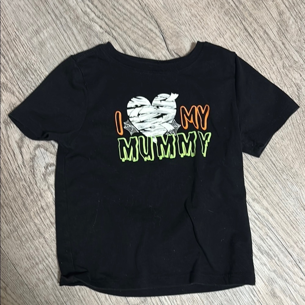 Black Kids Shirt - I Love My Mummy
